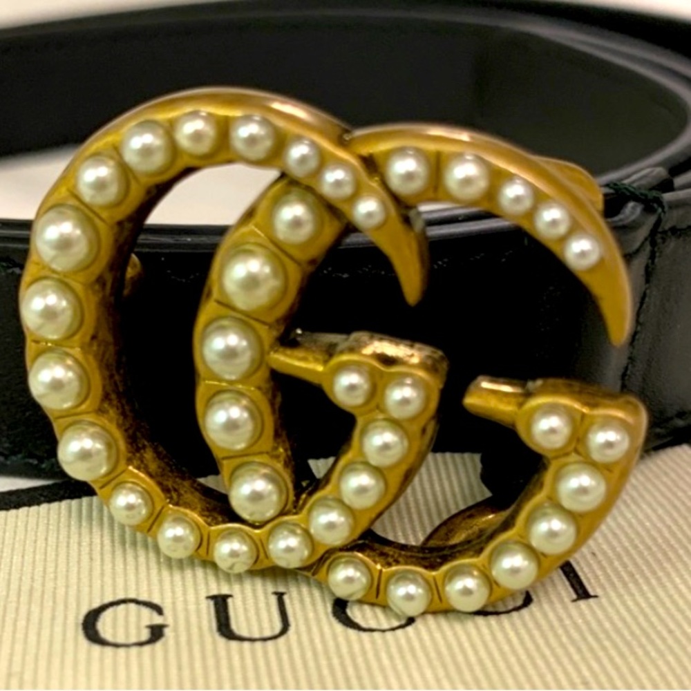 Gucci belt size 85. No visual flaws. Beautiful and classy!!💕 - Picture 3 of 4